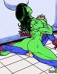 Spiderman and spidergirl sex - part 6